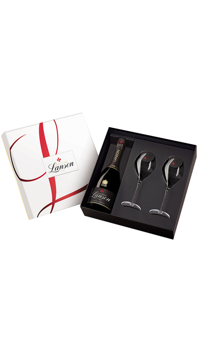 Champagne Lanson Zestaw Le Black Reserve 