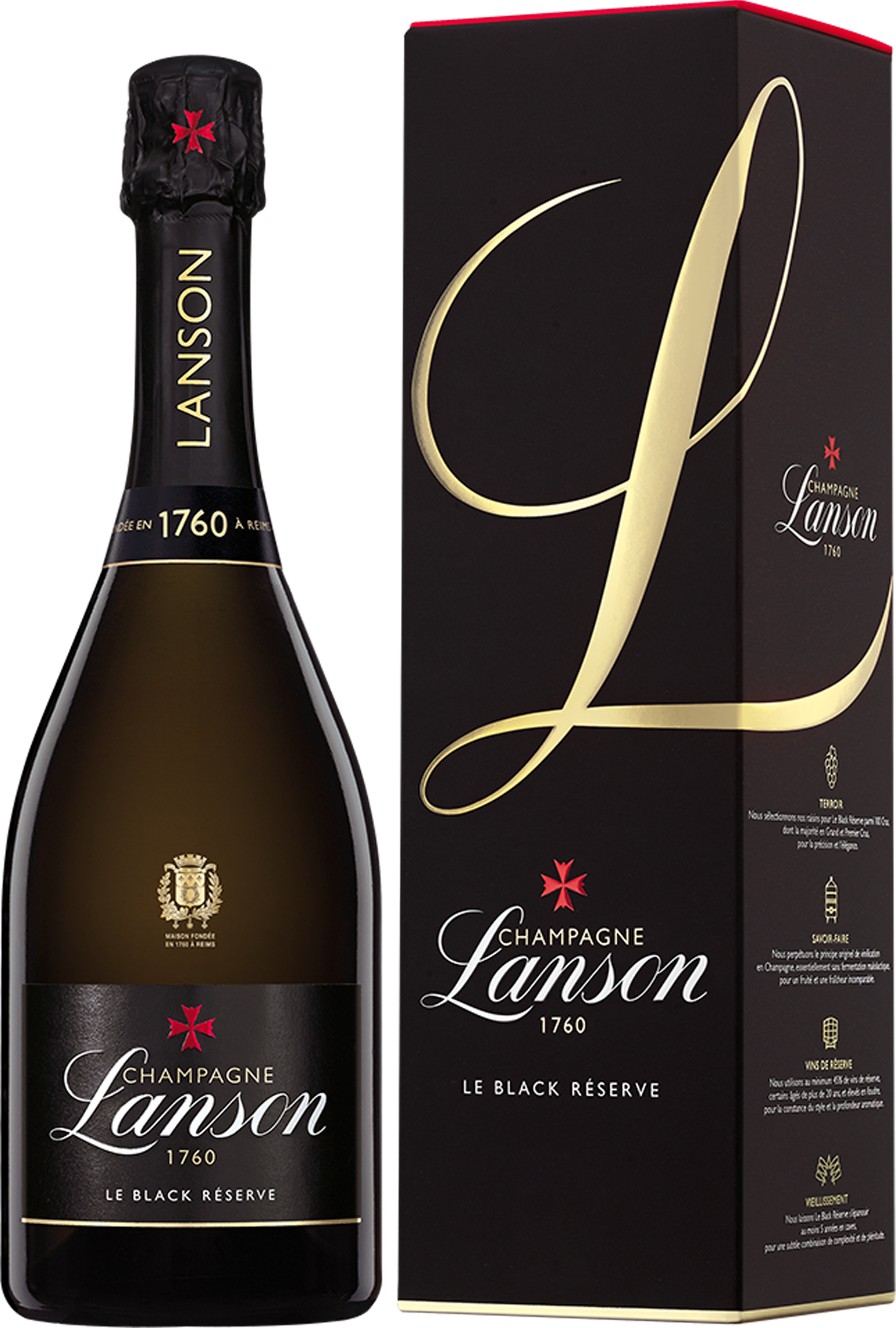 Le Black Reserve Brut w Kartonie