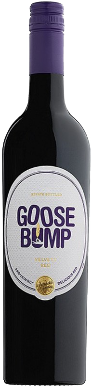 Goose Bump Velvety Red